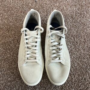 Cole Haan Men’s Gray Grand Crosscout Modern Midcut Casual Sneakers